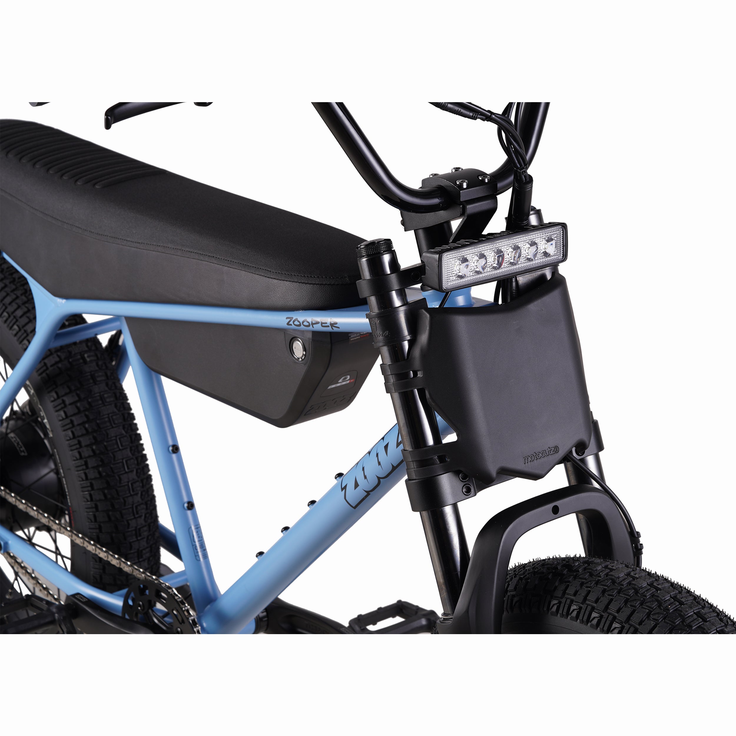 Zooz ZOOPER Fat Tire Electric Bike Details