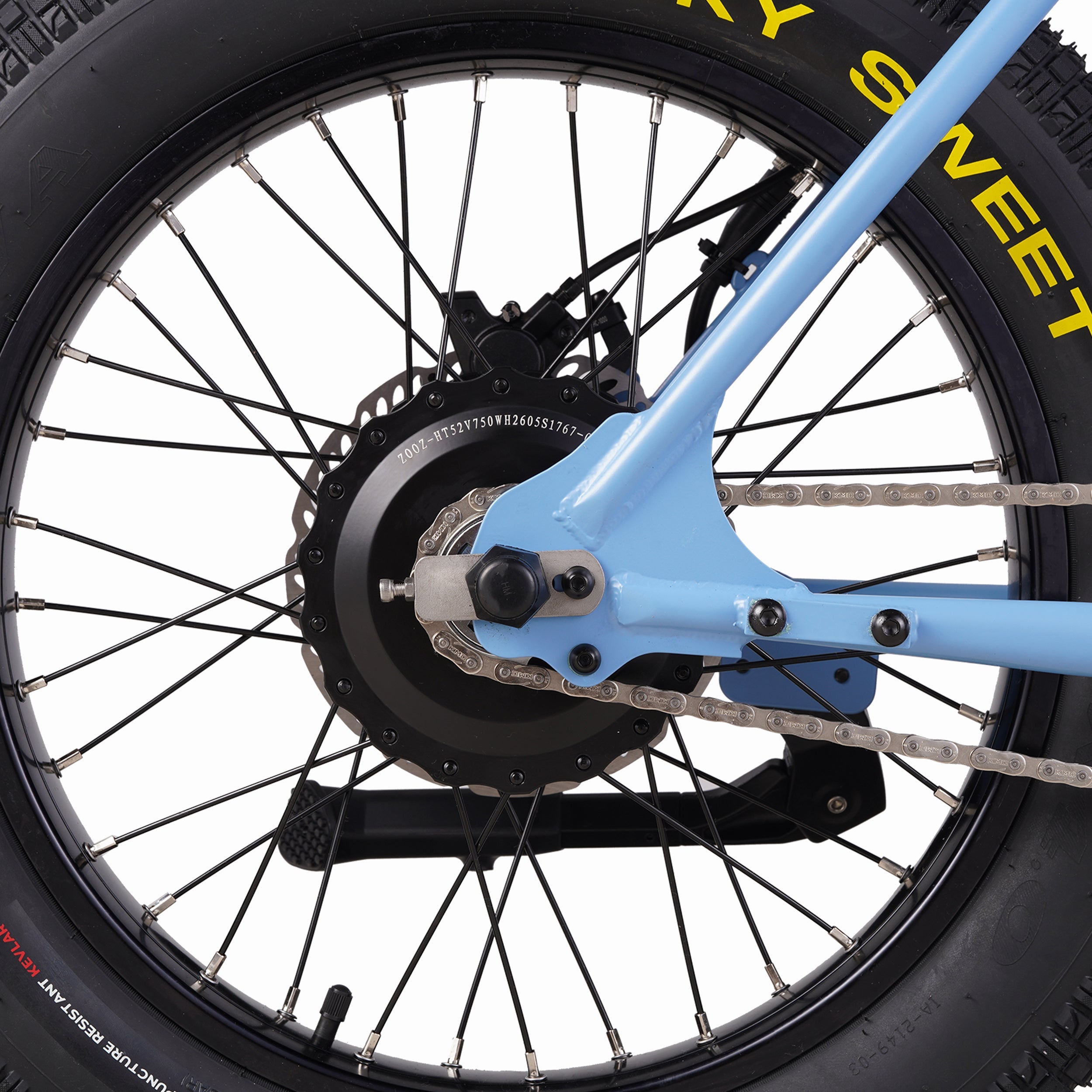 Zooz ZOOPER Fat Tire Electric Bike Details