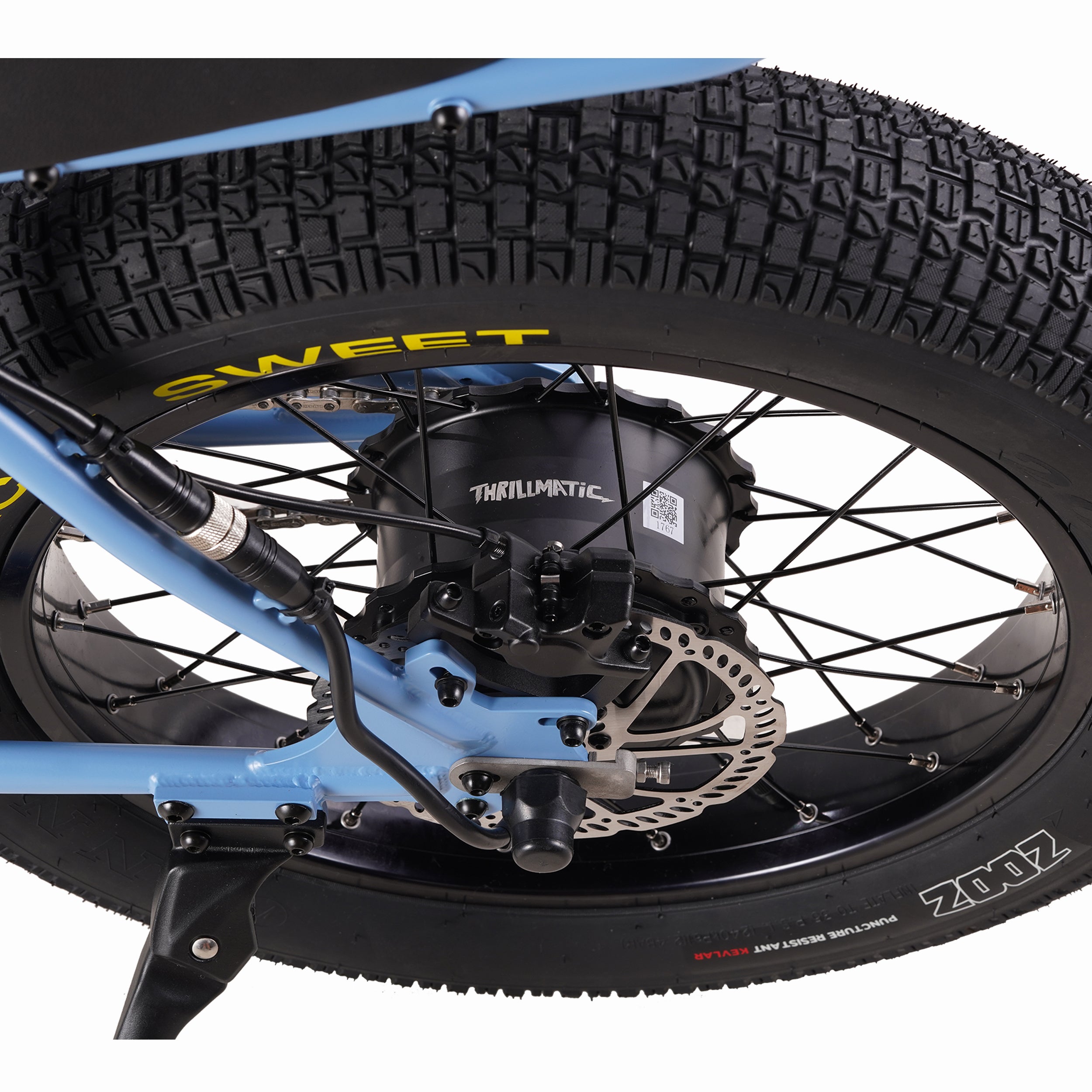 Zooz ZOOPER Fat Tire Electric Bike Details