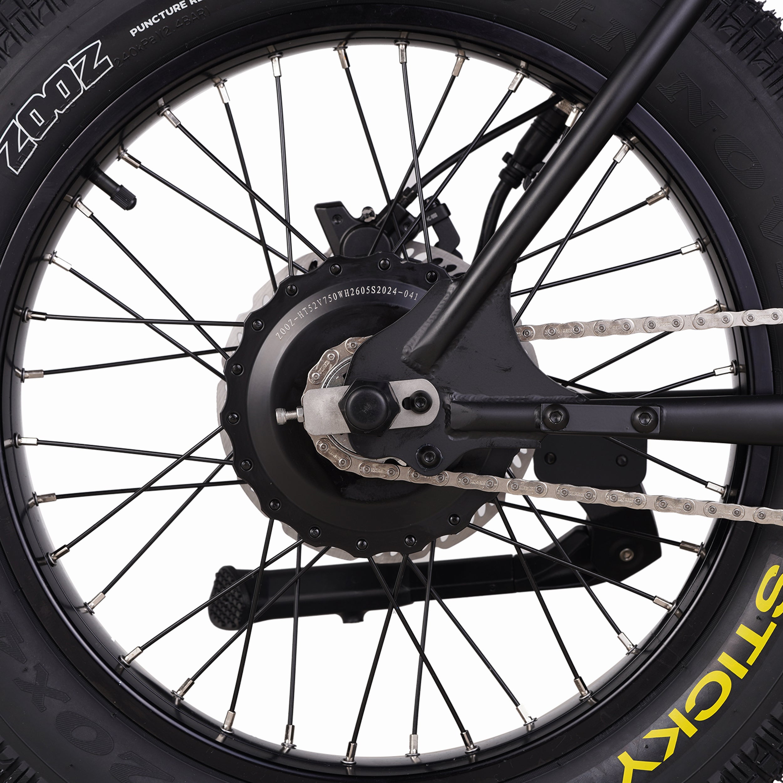 Zooz ZOOPER Fat Tire Electric Bike Details