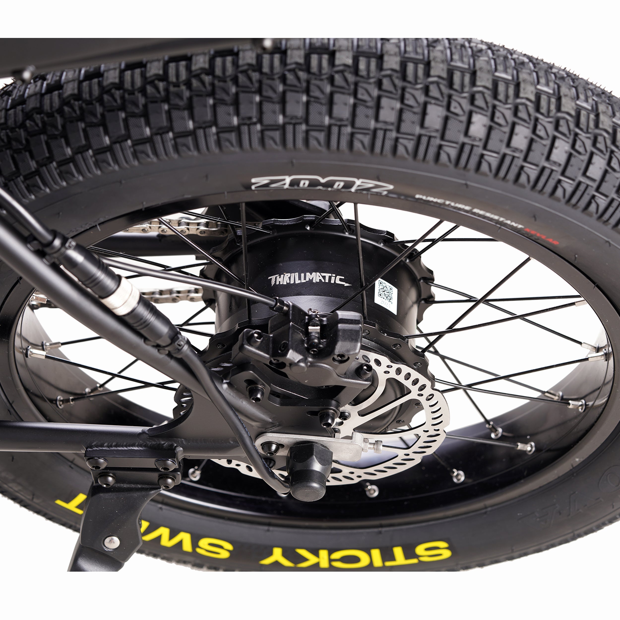 Zooz ZOOPER Fat Tire Electric Bike Details