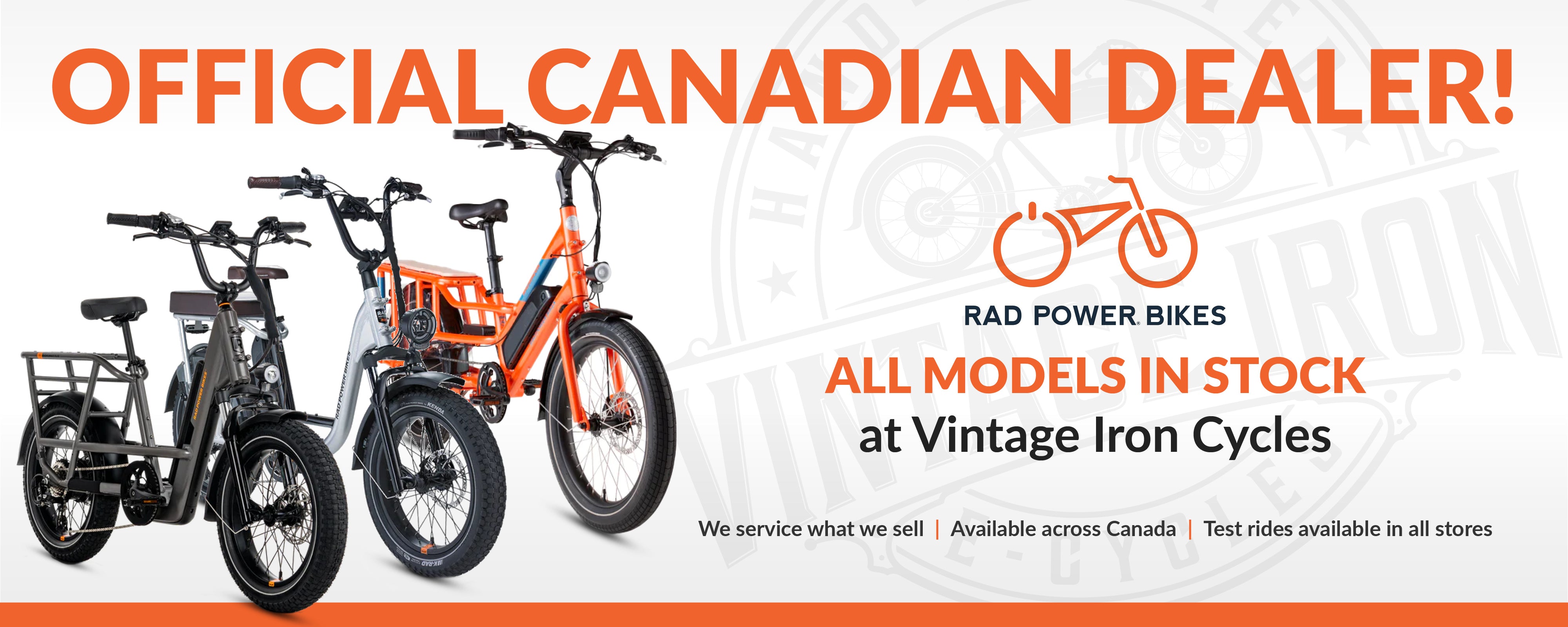 Electric Bikes Canada | eBikes & eScooters | Vintage Iron Cycles
