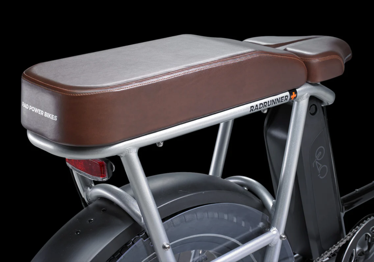 Rad Power Bikes RadRunner Plus in Silver 6061 Aluminum Alloy
