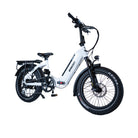 White Synergy low step e-bike for city and trail riding