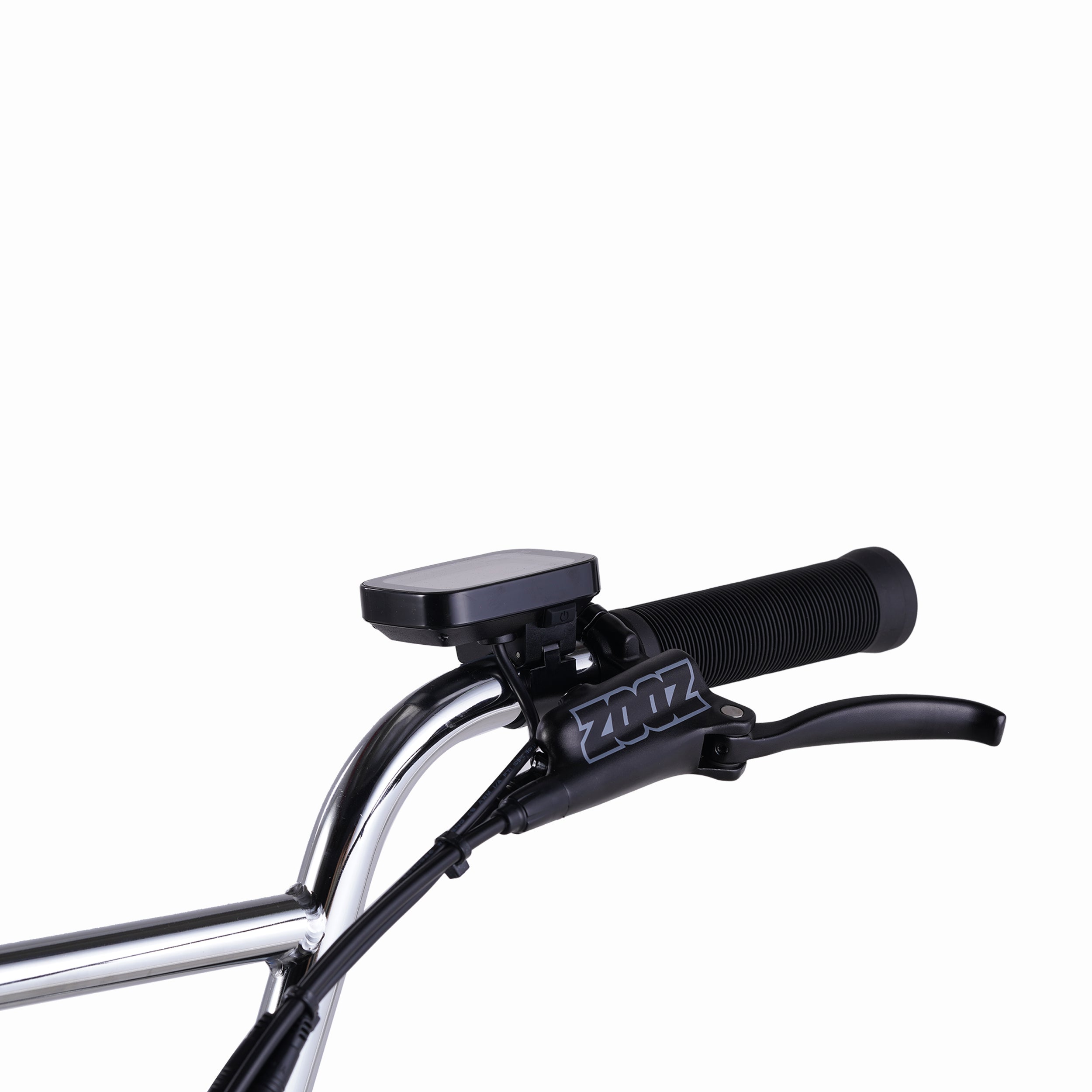 Zooz Electric Bike Ultra Ripster Gen 2 Newport blue perch rear 3/4 view