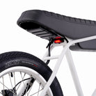 Zooz Electric Bike Ultra Ripster Gen 2 Spark White Tail Light Rear 3/4 View