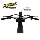 Zooz ZOOPER Fat Tire Electric Bike Details