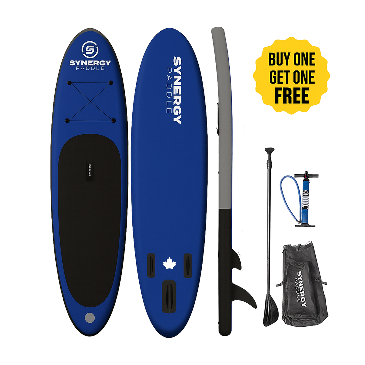 Synergy 10′6 Inflatable - BLUE/RED